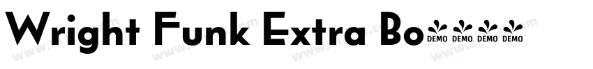 Wright Funk Extra Bo字体转换 Wright Funk Extra Bo字体转换